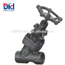 Forged Pneumatic Inch Drawing What Is A Angle Api A105 Steel Threaded End Y Type Globe Valve 1 2